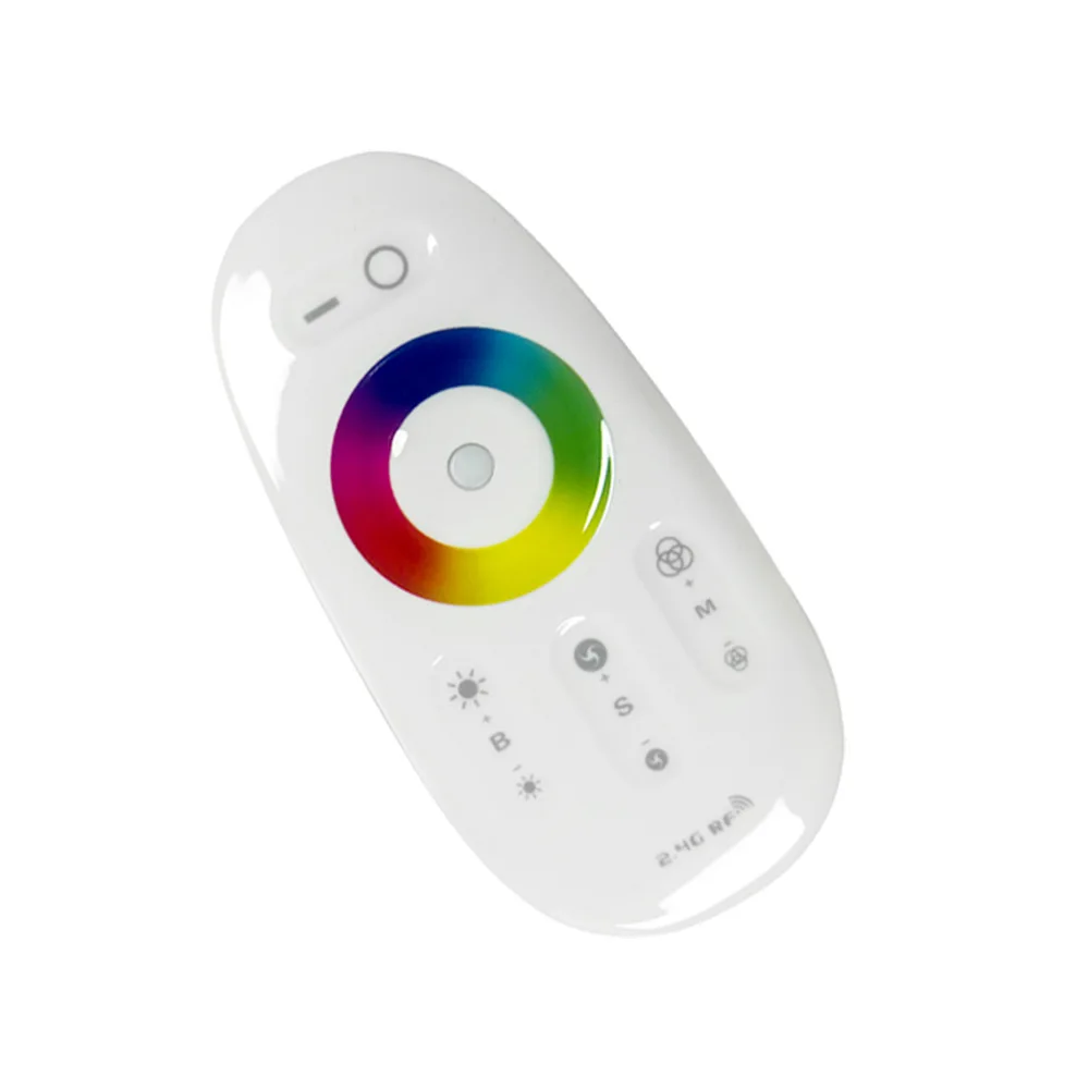 12V 24V 18A 2.4G Wireless LED Controller RGB RGBW Controller Wall Mounted Touch Pannel Remote LED RGB Strip /Bulb/Downlight