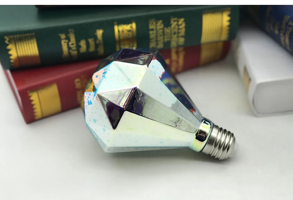 LED 3D Edison Lights Bulb E27 AC220V Vintage Christmas Ampoule Decor Bulb Colorful LED Lamp For Home Living Room Indoor Lighting