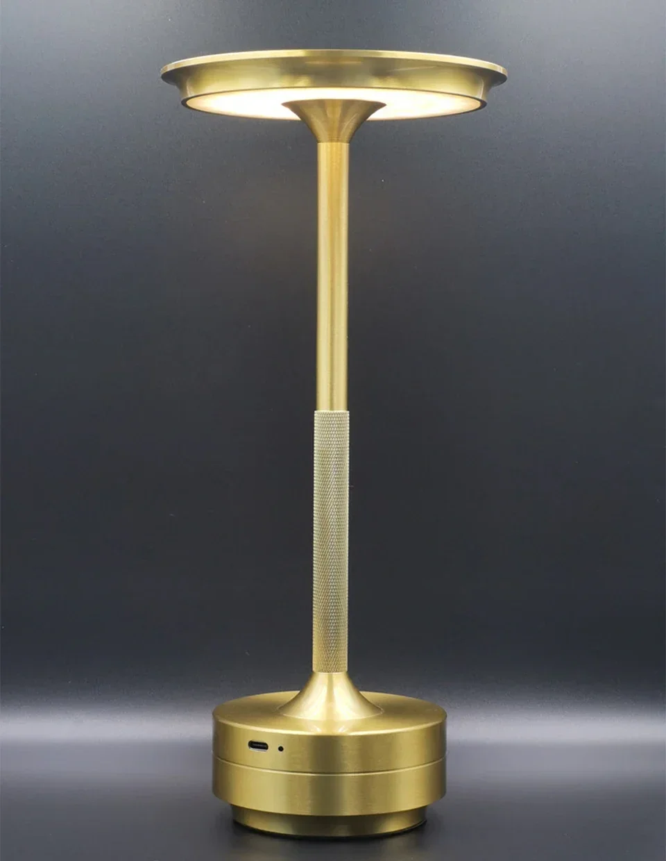 HPH Wireless Table Lamp for Bedroom USB Rechargeable Touch Lamp Cordless Creative Lamps Room Decoration Desk Lamp