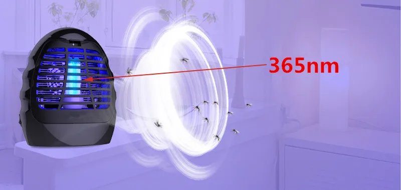 365nm G23 UV Mosquito Killer Light Tube Replacement UVA 2pins GEL Curing Lamp Tube 7W 9W 11W BLB for Phototherapy Machine