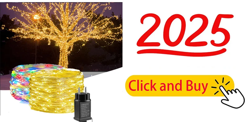110V 220V Cob LED Tape Outdoor Waterproof Christmas Decor 5/10/20/30M Neon Led Strip with Switch Garden Lights For Kitchen Room