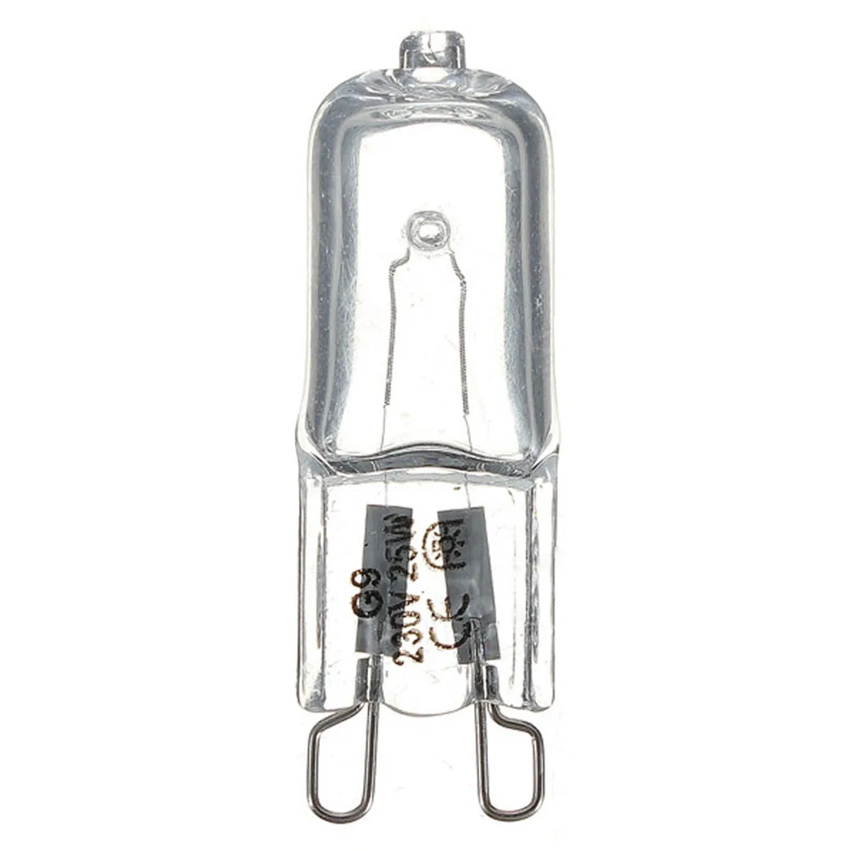10pcs G9 AC 200-240V 25W 40W 60W Portable Warm Light Halogen Bulb Light Lamp 2700K Globe Capsule Clear Bulbs 2 Pin Base