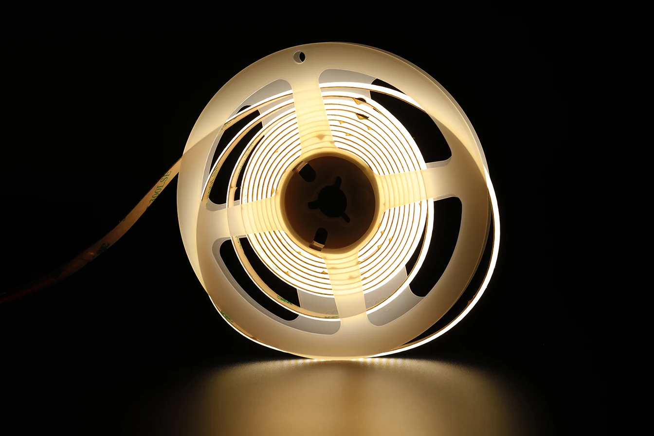 5V USB Tuya Zigbee 3.0 COB LED Strip Light 1m-5m Warm White Flexible Dimmable Lights 320leds/m Home Decoration for Alexa Google