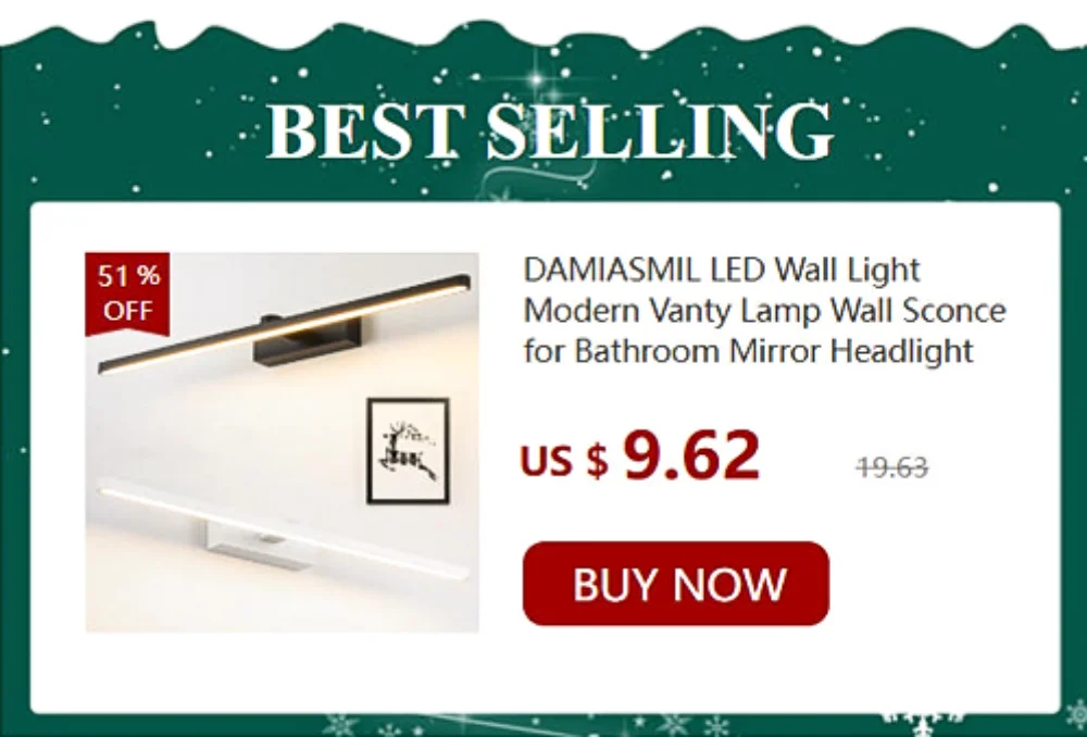 Modern LED Wall Light Bathroom Hardwares Wall Lamp Three Colors Lights Aluminum Led Bathroom Bath Mirror Line Lamp Make Up light