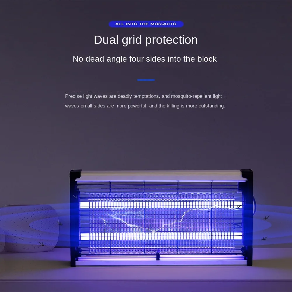 LED Mosquito Killer Lamp 220V Electric Insect Killer Electric Pest Repellent UV & LED Lamp Powerful Bug Electric Mosquito Kill