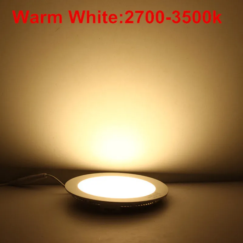3W-25W Round LED Ceiling Light Recessed Kitchen Bathroom Lamp AC85-265V LED Down Light Warm White/Cool White Free Shipping