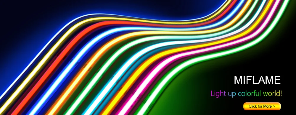 4mm COB LED Strip Light Flexible 12V 24V 480LED/m 3000K 4000K 6500K Orange Purple Pink Led Tape for Home Kitchen Car Decoration