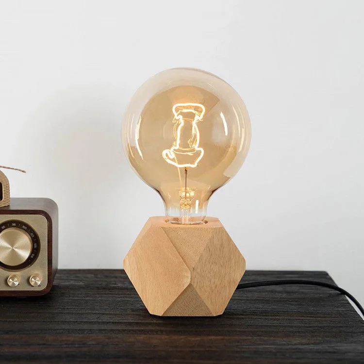 Edison Light Bulb Soft Filament Light G125 LOVE HOME Cat 220V Personalized Creative Letter Light Warm Yellow Decorative Lamps
