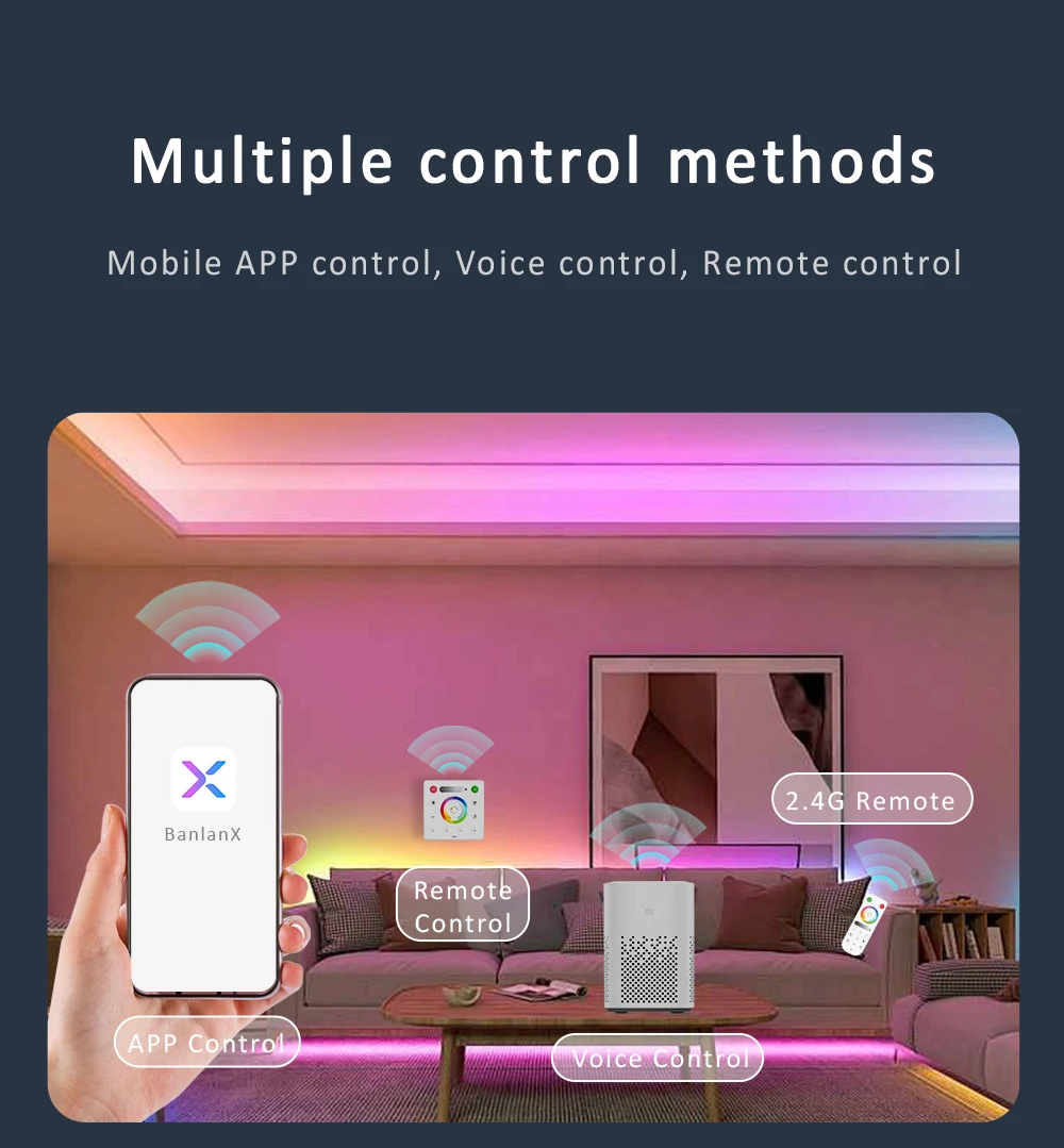 LED Controller SP530E Wifi Bluetooth RF 5V 12V 24V 5CH WS2812B WS2811 SK6812 LED Strip Controler Works with Alexa Google Home