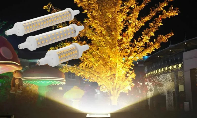 R7s LED Lamp 220V 78mm 118mm 135mm Dimmable LED Bulb 2835 SMD Lamp Replace Halogen Light Spotlight R7S Bulb No Flicker