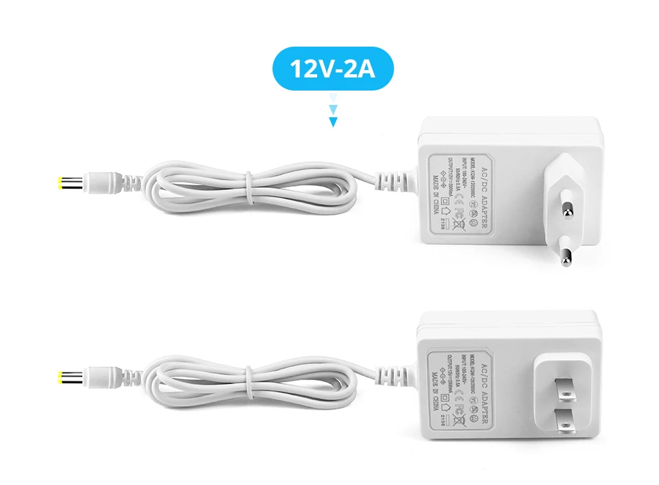 LED Driver AC 100V-240V to DC 12V 24V 2A 3A Lighting Transformers Switching Power Supply Adapter Converter Charger For LED Strip