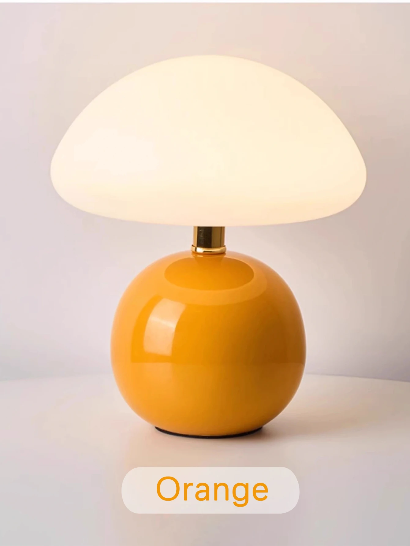 A Pink/Orange/Red/White/Beige USB Socket Decorative Table Lamp for Room Light, Decorative Lamp, Night Light, Desk Light