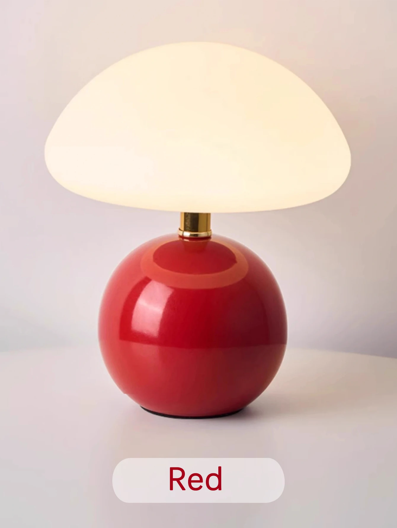 A Pink/Orange/Red/White/Beige USB Socket Decorative Table Lamp for Room Light, Decorative Lamp, Night Light, Desk Light