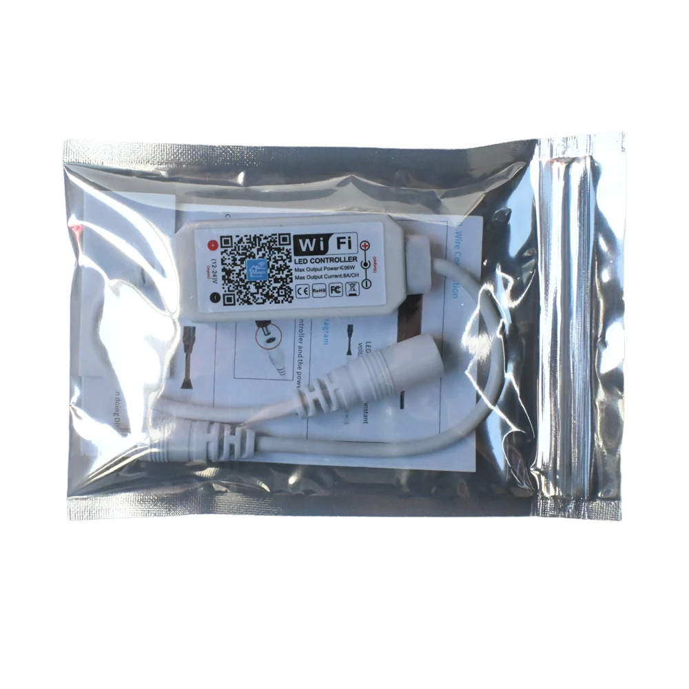 LED Smart WiFi Controller DC 12V 24V Dimmer MAGIC APP Voice Remote Control Dimming For COB 2835 Single Color LED Strip Lights