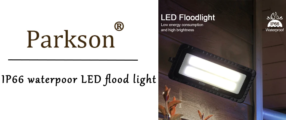 Outdoor LED Flood Light 50W 100W 150W 220V Waterproof Floodlight Indoor LED Spot Light Exterior Street Lamps Landscape Spotlight