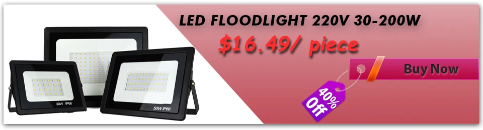 Outdoor LED Flood Light 50W 100W 150W 220V Waterproof Floodlight Indoor LED Spot Light Exterior Street Lamps Landscape Spotlight