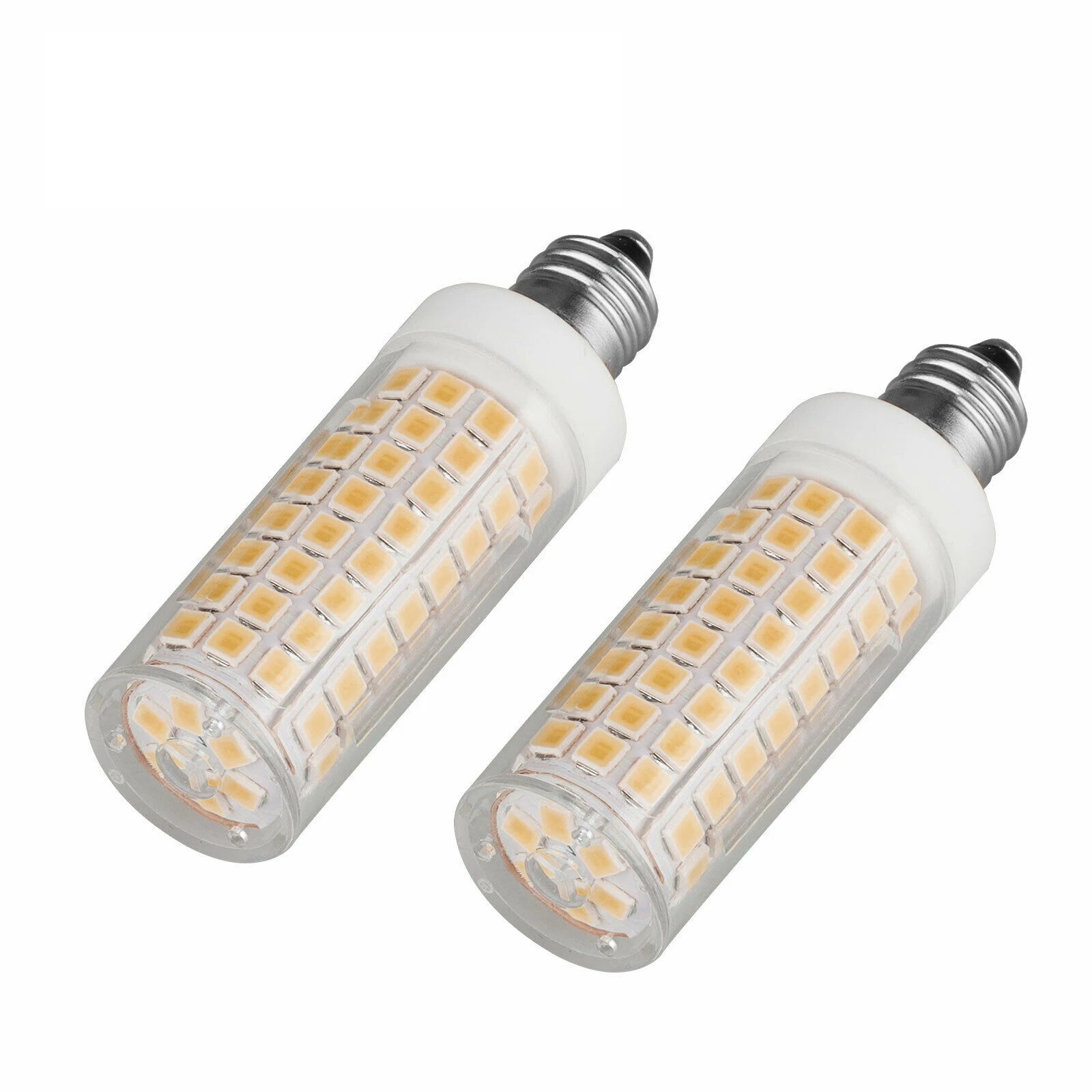 BA15D/E17 Dimmable LED Lights 102 LEDs Corn Bulbs 9W Replace 80W Halogen Lamps Candelabra Base 220V 110V for Home Living Room