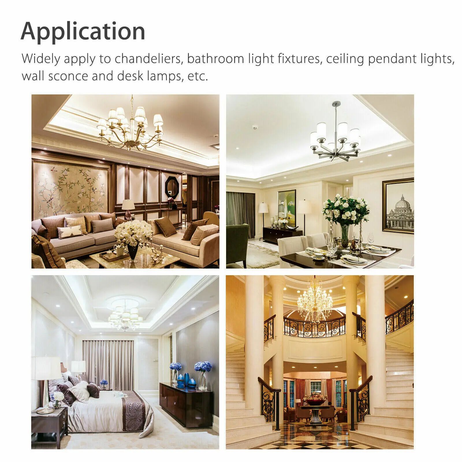 BA15D/E17 Dimmable LED Lights 102 LEDs Corn Bulbs 9W Replace 80W Halogen Lamps Candelabra Base 220V 110V for Home Living Room