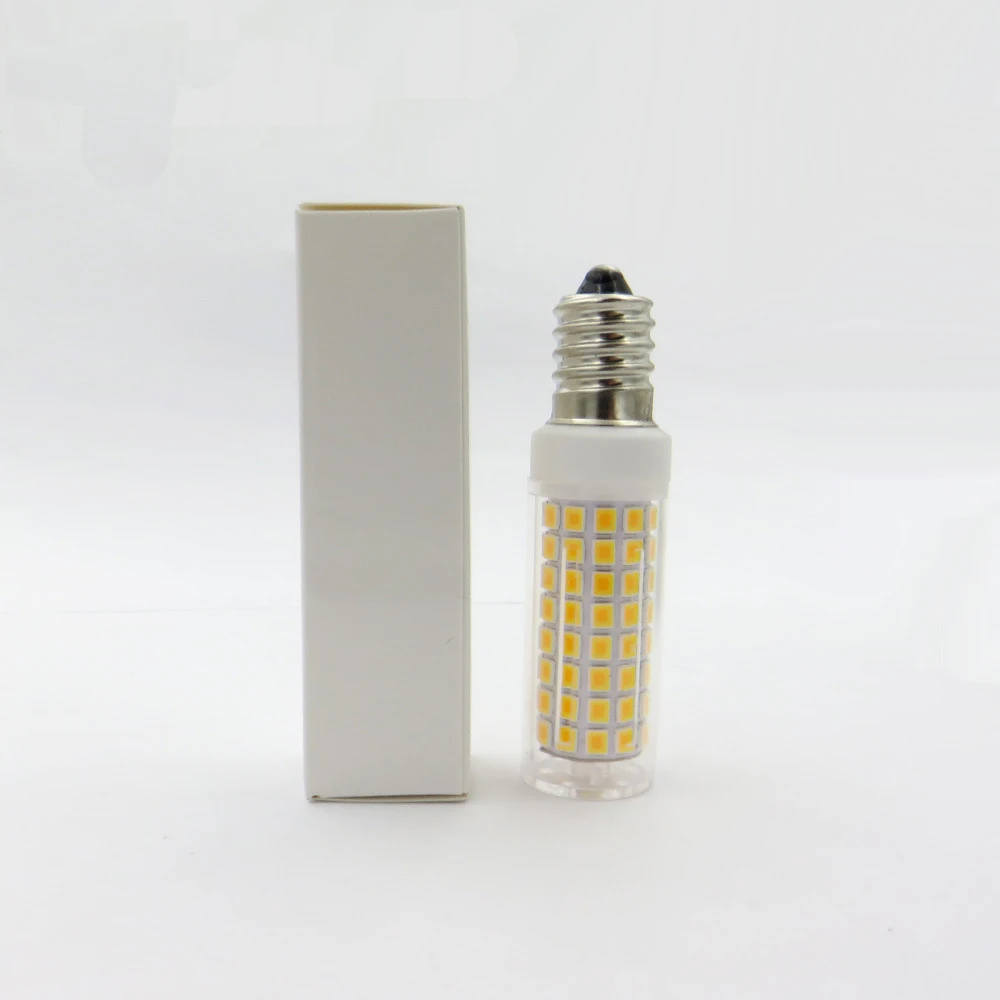 BA15D/E17 Dimmable LED Lights 102 LEDs Corn Bulbs 9W Replace 80W Halogen Lamps Candelabra Base 220V 110V for Home Living Room