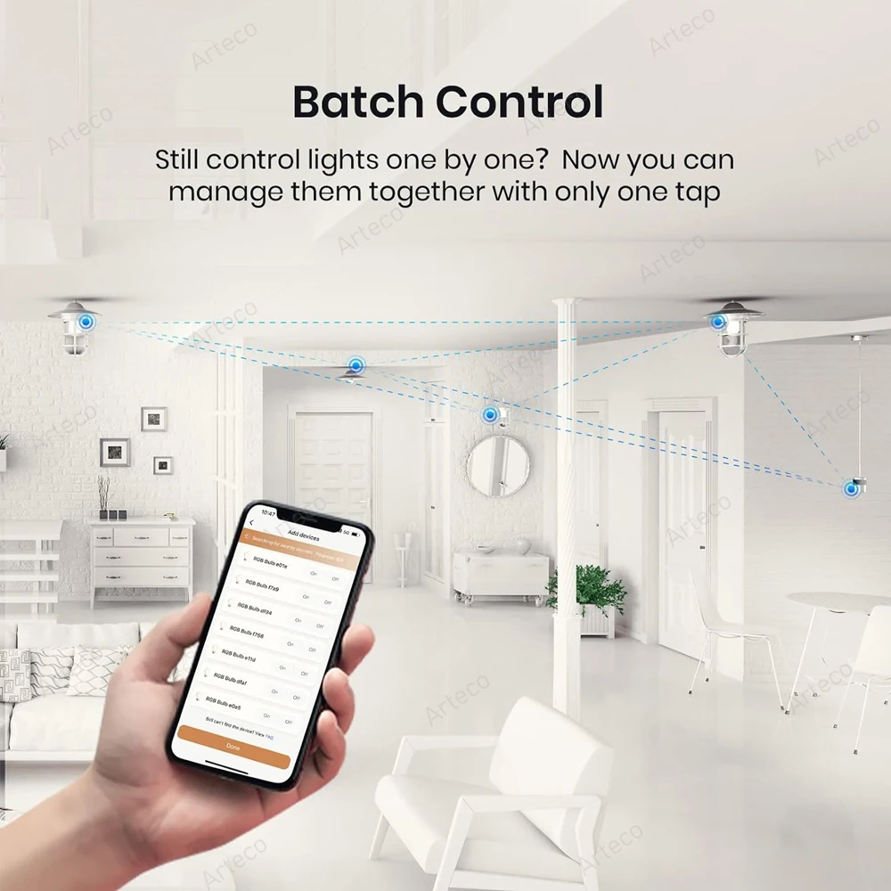 Ewelink GU10 Zigbee LED Bulbs WiFi Smart LED Lamp RGB CW WW Ewelink App Control Led Light Bulb Works With Alexa Google Yandex