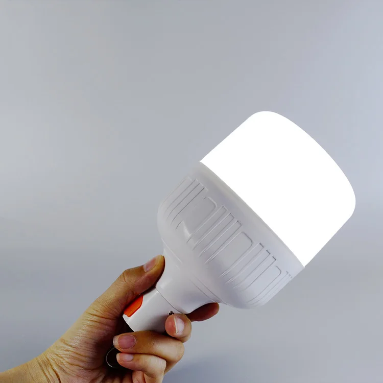 Outdoor LED Bulb USB Rechargeable Mobile Lamp Super Bright Portable Tent Market Hook Up Night Lights Camping Emergency Lights