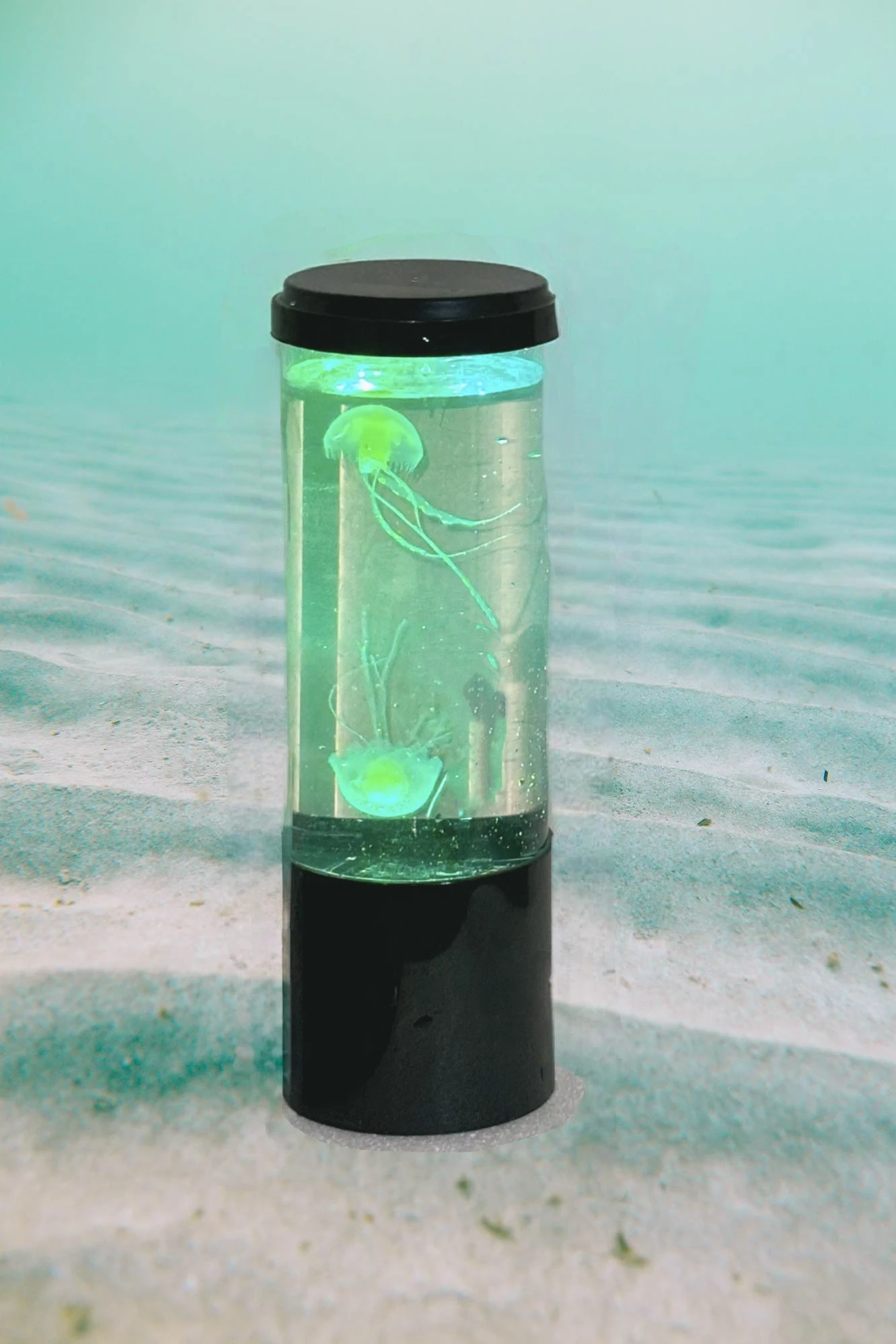 Jellyfish Lava Lamp, Aquarium Ocean Night Lights，7Colors LED Jellyfish Mood Lights With For Home Bedroom Desktop Decoration Gift