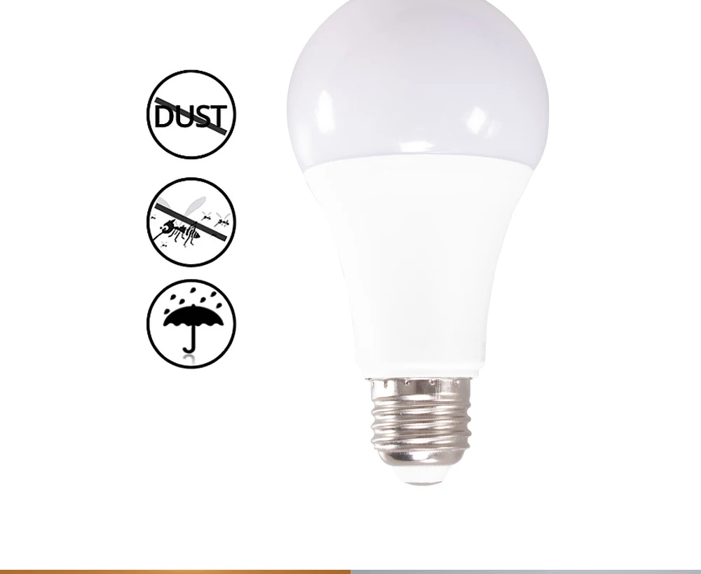 85-265V E27 PIR Motion Sensor Lamp 9W 12W 15W 18W LED Bulb with Motion Sensor Infrared Radiation Motion Detector Security Light