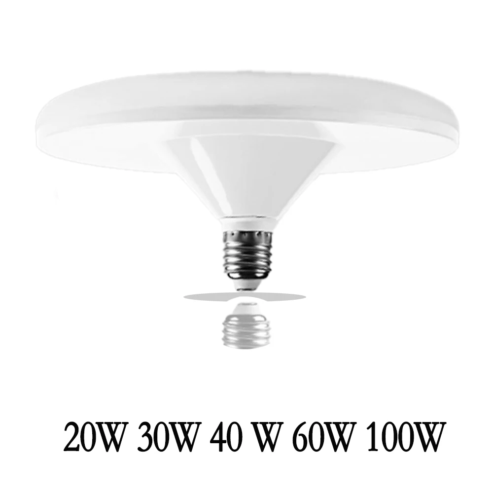Fluorescent Bulb E27 Home Leds 220v Lamp Indoor Lighting Bulbs Round Super Bright Living Room UFO Shape Lights Ceiling Lamps Led