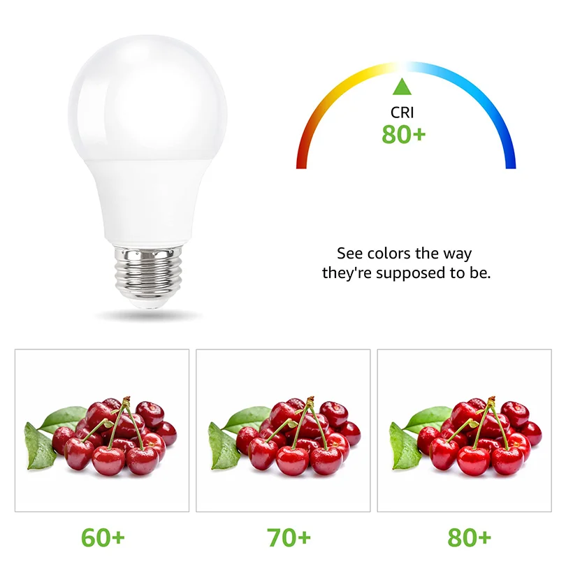 10pcs 110V LED Bulb Lamps E26 E27 E14 120V 3W 6W 9W 12W 15W 18W 20W Lampada Bombilla Table Light Lighting Living Room