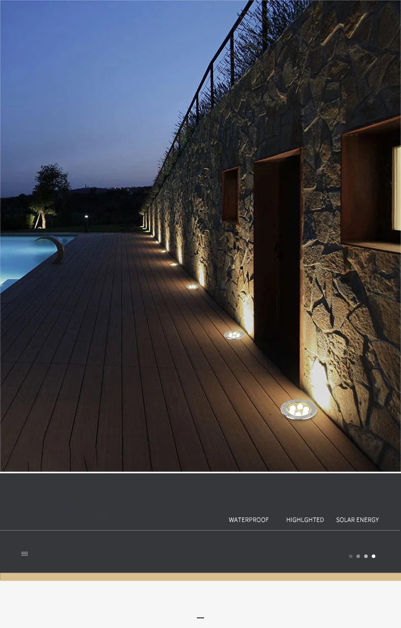 Thin IP67 Waterproof LED Light Garden Underground 3W 5W 9W Outdoor Buried Garden Path Spot Recessed Lighting 220V DC12V24V