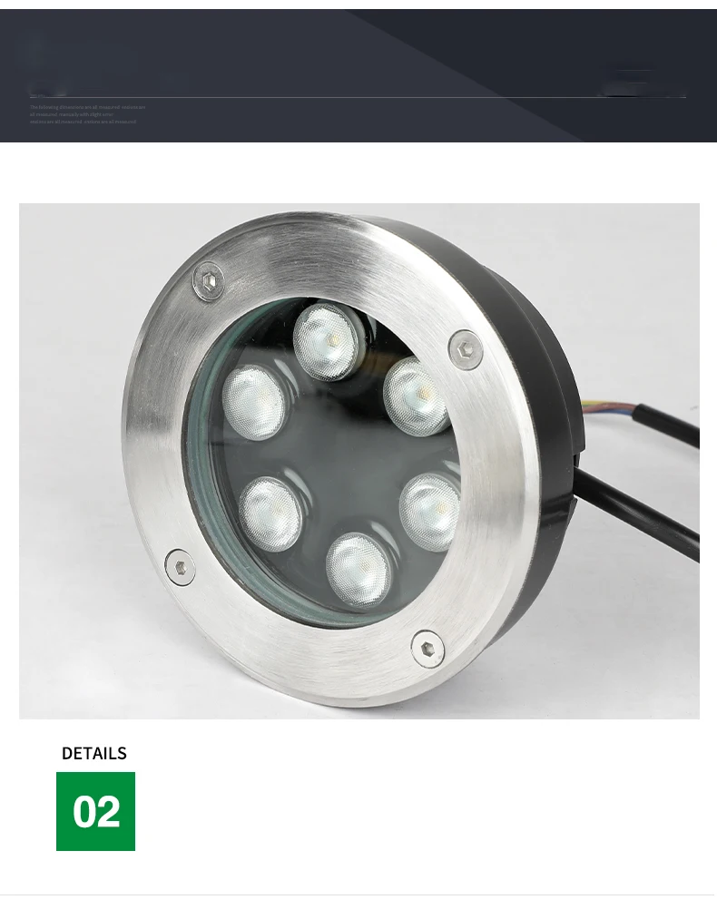 Thin IP67 Waterproof LED Light Garden Underground 3W 5W 9W Outdoor Buried Garden Path Spot Recessed Lighting 220V DC12V24V