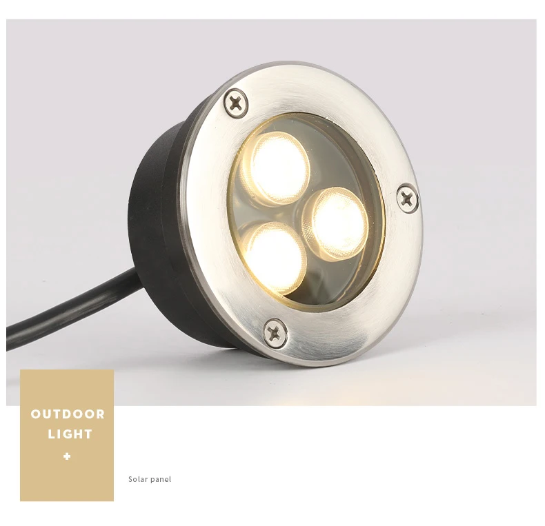 Thin IP67 Waterproof LED Light Garden Underground 3W 5W 9W Outdoor Buried Garden Path Spot Recessed Lighting 220V DC12V24V