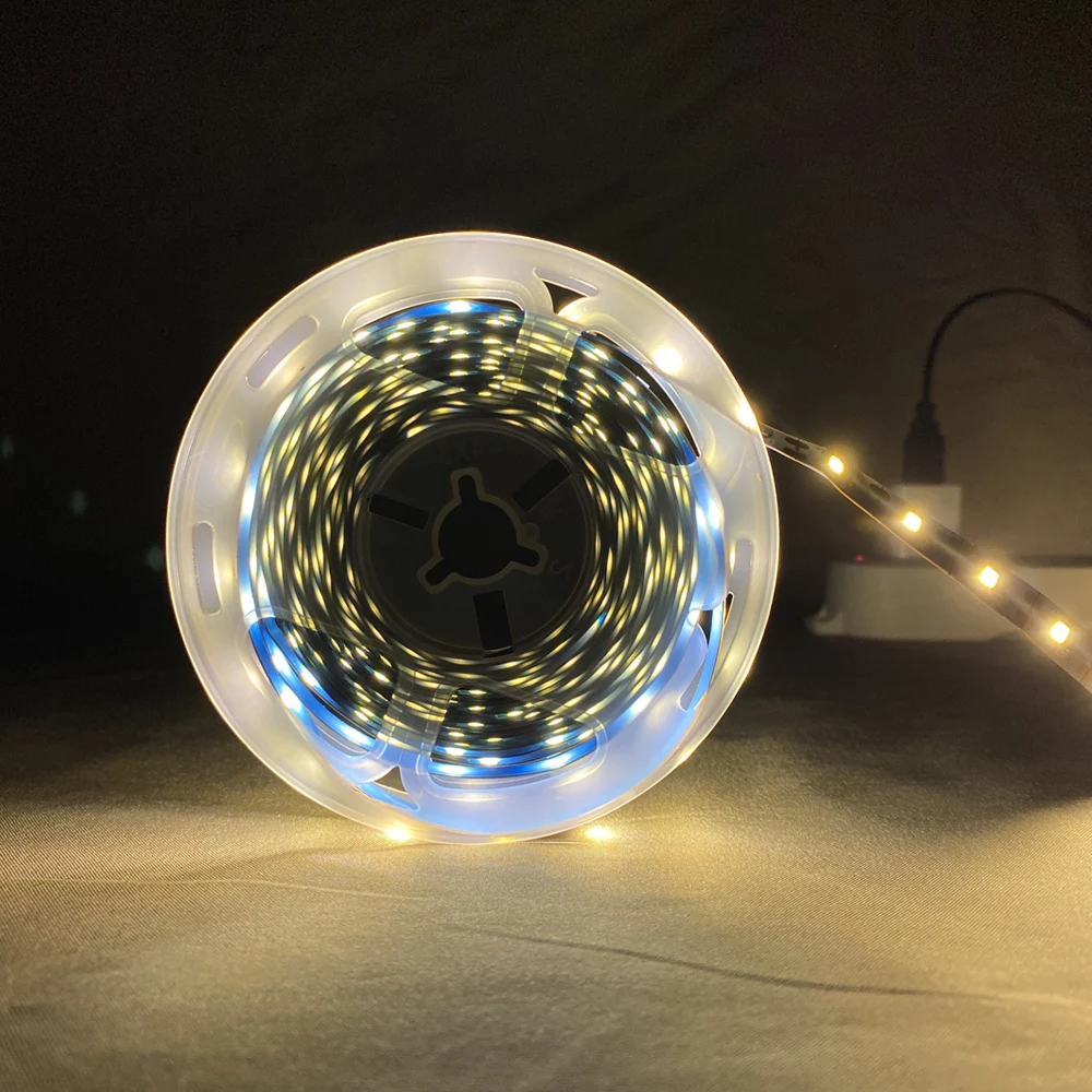 DC 5V USB LED Strips 2835 5050 White Warm White RGB Tira LED Strip Light TV Background Lighting Tape Home Decor Lamp 1-15m