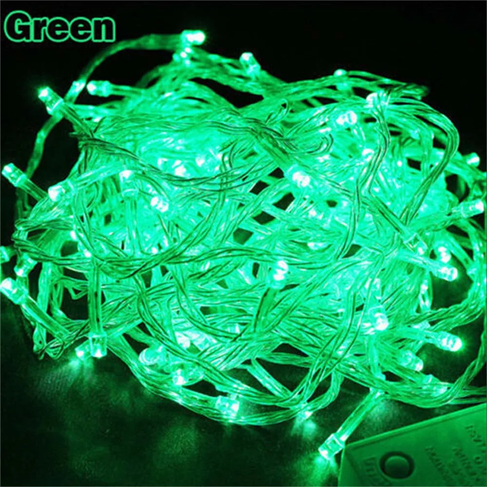 Christmas Lights 5M 10M 20M 30M 50M 100M Led String Fairy Light 8 Modes Christmas Lights For Wedding Party Holiday Lights