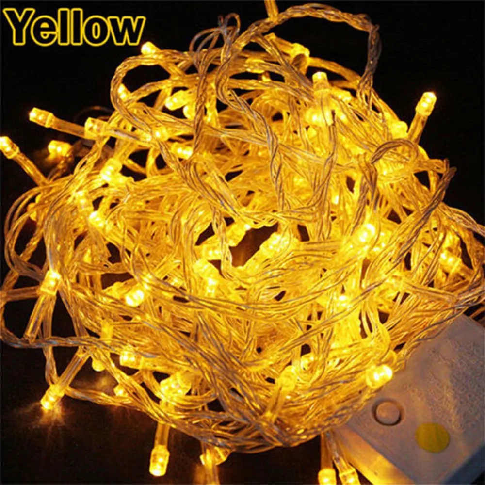 Christmas Lights 5M 10M 20M 30M 50M 100M Led String Fairy Light 8 Modes Christmas Lights For Wedding Party Holiday Lights