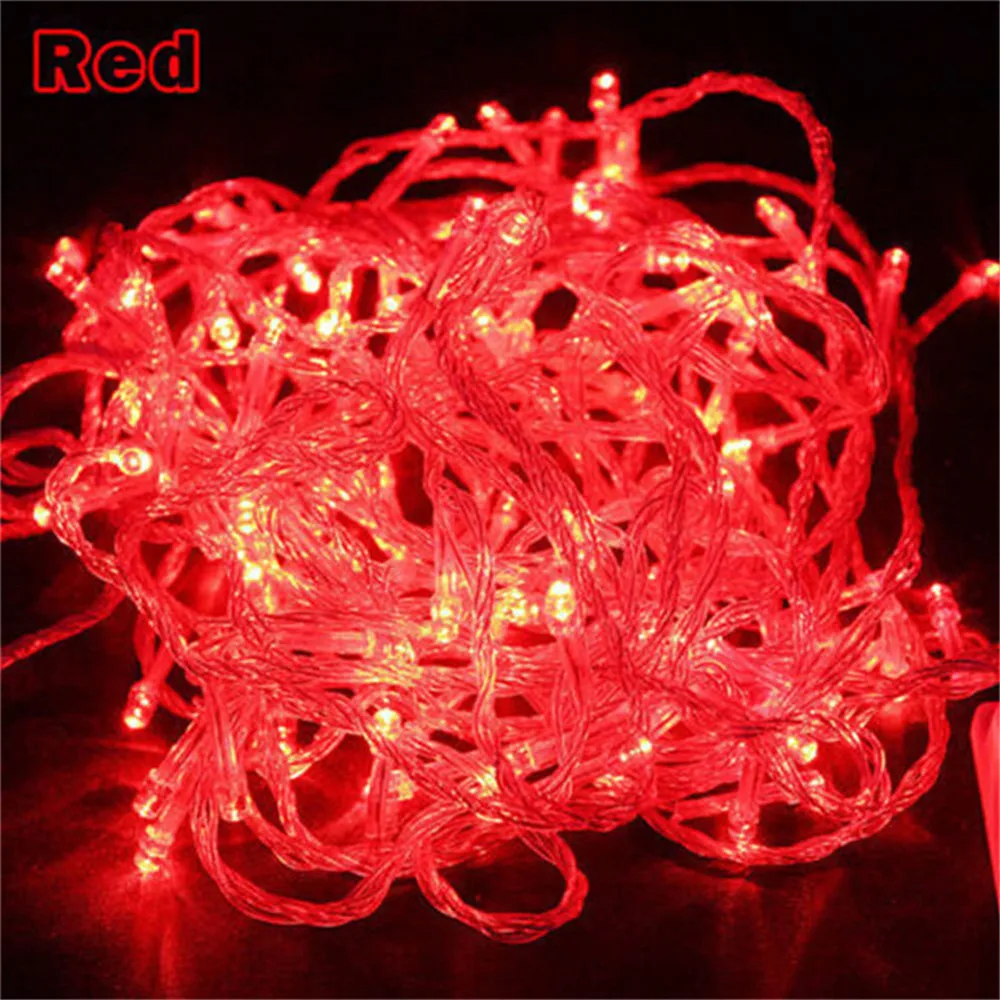 Christmas Lights 5M 10M 20M 30M 50M 100M Led String Fairy Light 8 Modes Christmas Lights For Wedding Party Holiday Lights