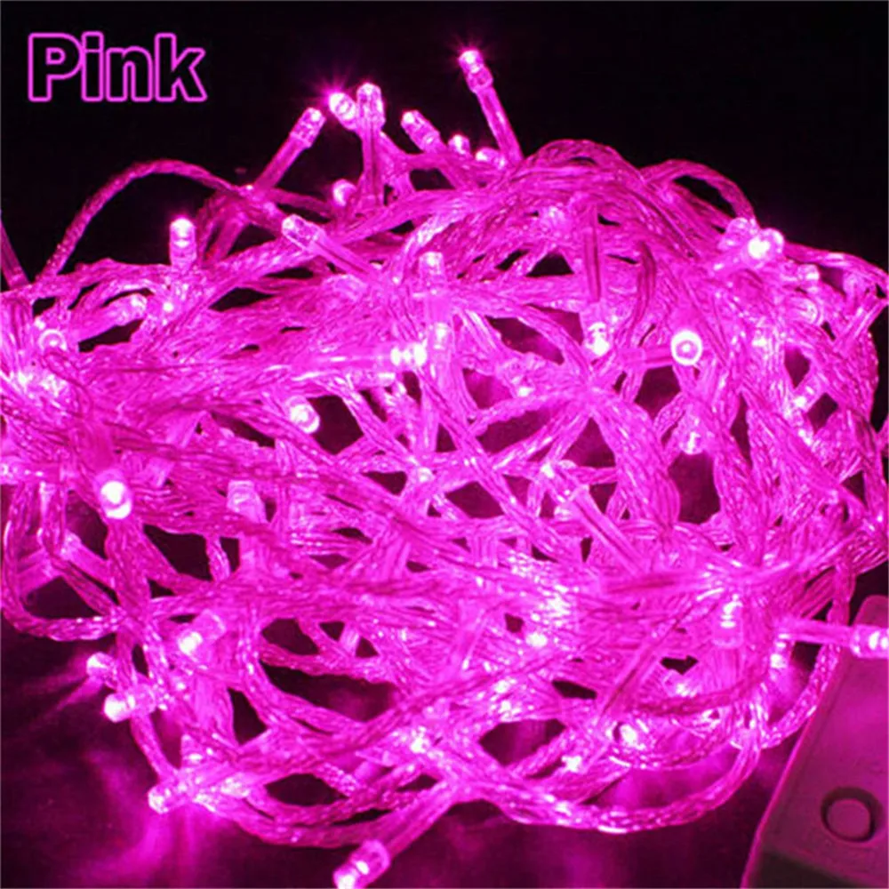 Christmas Lights 5M 10M 20M 30M 50M 100M Led String Fairy Light 8 Modes Christmas Lights For Wedding Party Holiday Lights