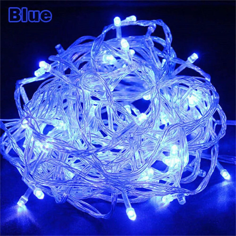Christmas Lights 5M 10M 20M 30M 50M 100M Led String Fairy Light 8 Modes Christmas Lights For Wedding Party Holiday Lights