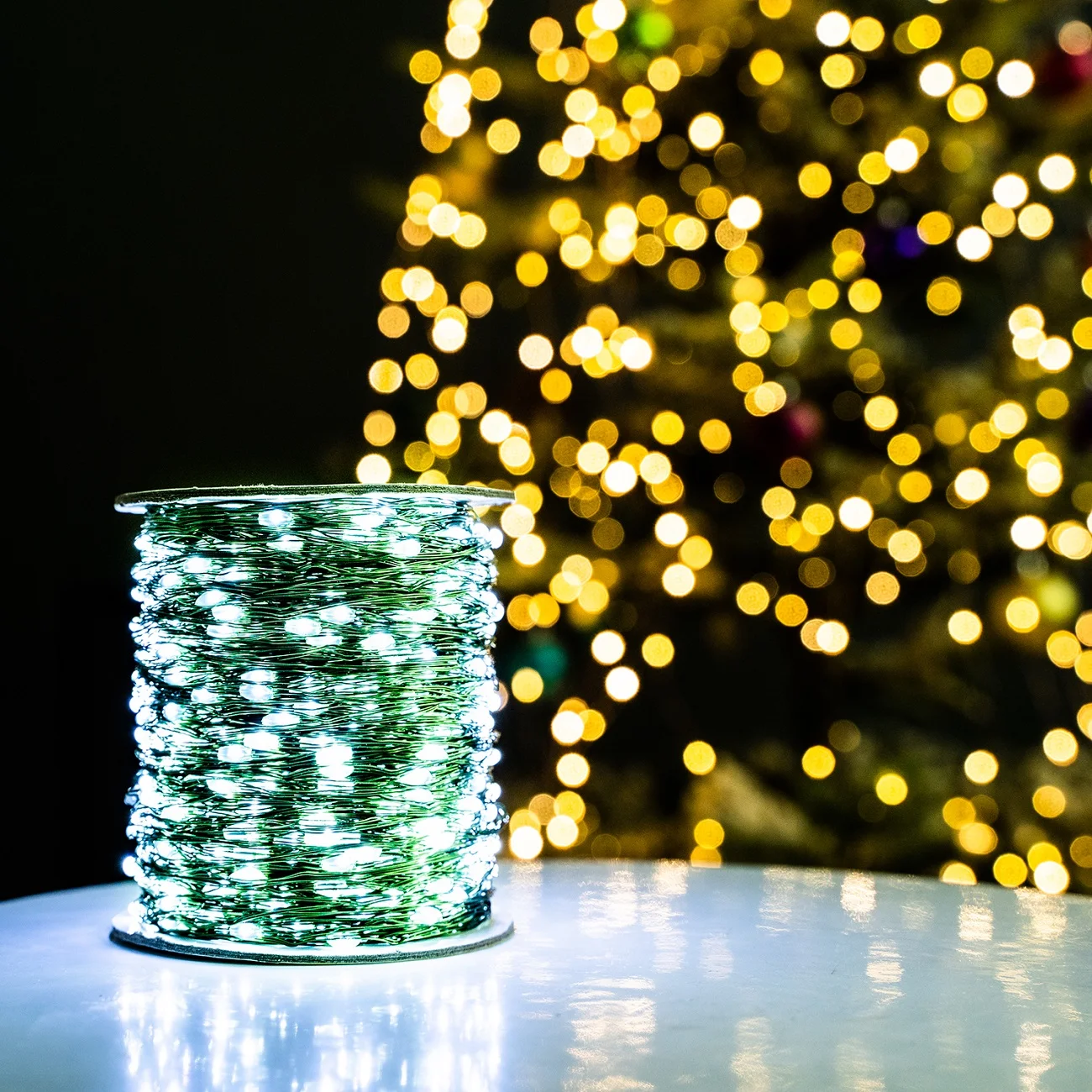 10-200m LED String Lights Waterproof Fairy Garland with Remote Outdoor Christmas Tree Street Garden Wedding Party Decor