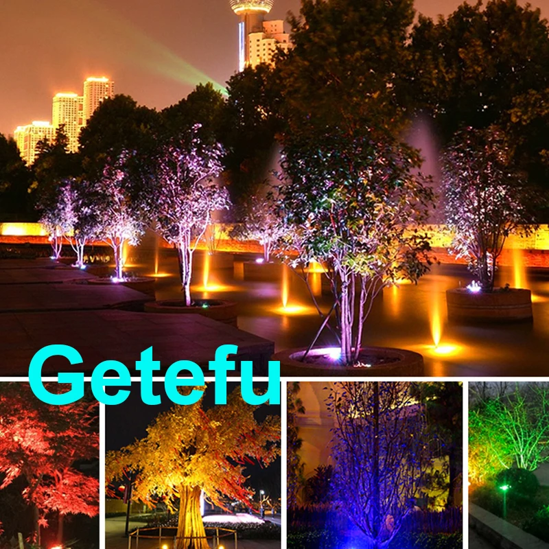 New 12V 110V 220V LED Flood Light 7W 10W 20W IP65 LED Spotlight Outdoor Lighting Waterproof Floodlight LED Landscape Lawn Lighti