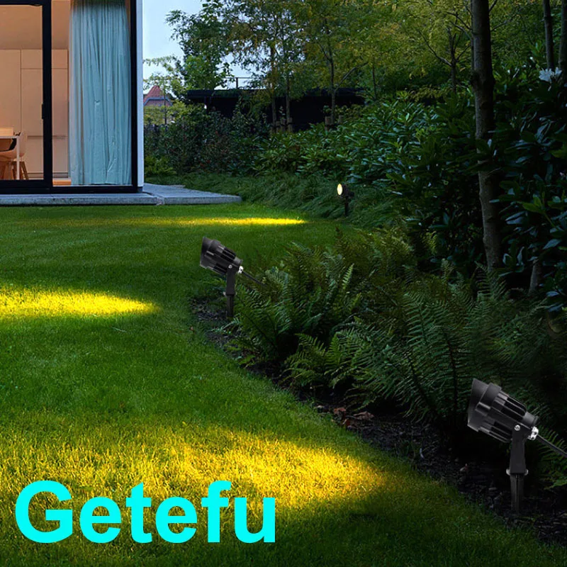 New 12V 110V 220V LED Flood Light 7W 10W 20W IP65 LED Spotlight Outdoor Lighting Waterproof Floodlight LED Landscape Lawn Lighti