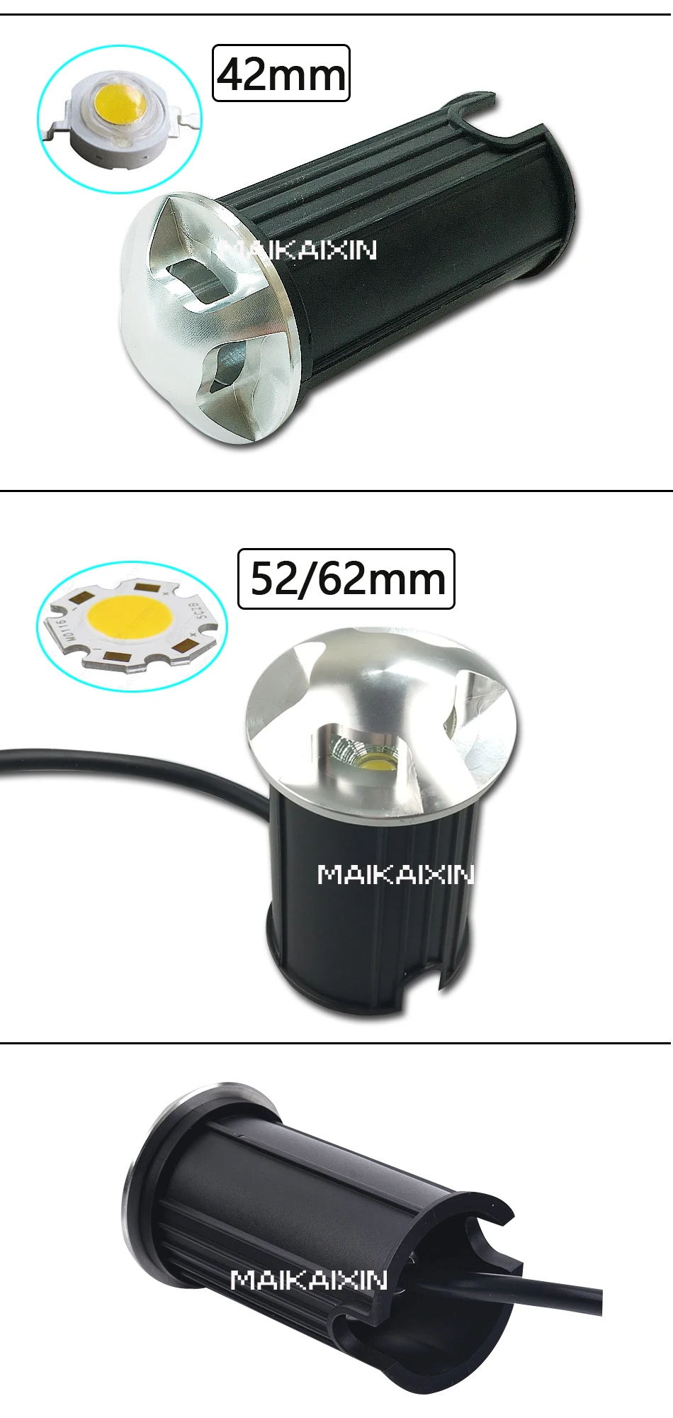 IP67 DC12/24V Outdoor Lighting 3W 5W Garden Yard Step Stairs Floor Deck LED Recessed Inground Lamps Underground Spotlight 220V