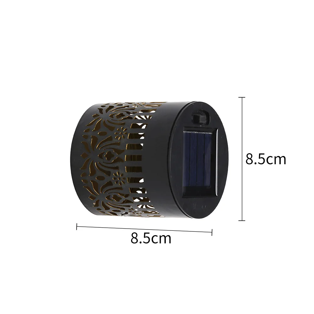Solar Mandala Fence Wall Lights Garden Decoration Party Courtyard Decoration Solar Garden Light Garden Patio Walkway Decor