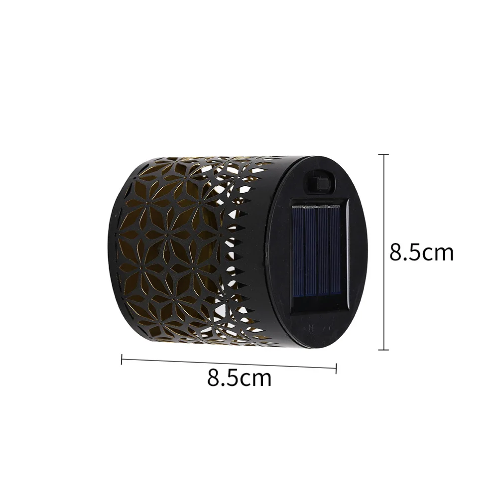 Solar Mandala Fence Wall Lights Garden Decoration Party Courtyard Decoration Solar Garden Light Garden Patio Walkway Decor