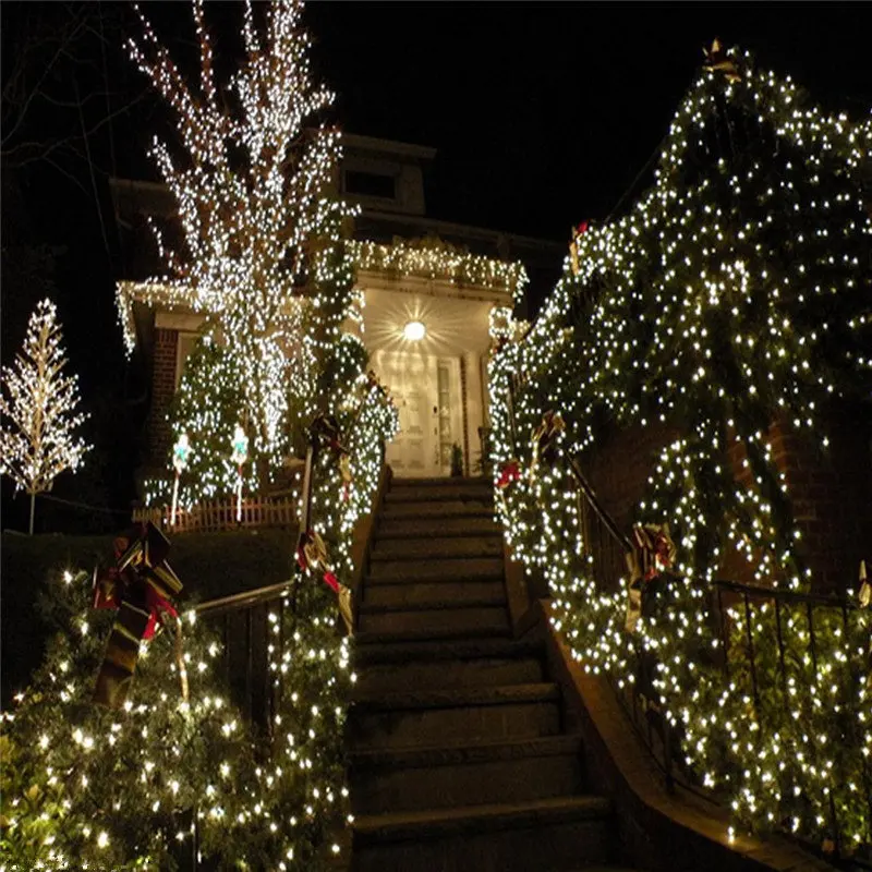 160/80/40/20/10 AA Battery Operated LED String Lights for Xmas Garland Party Wedding Decoration Christmas Flasher Fairy