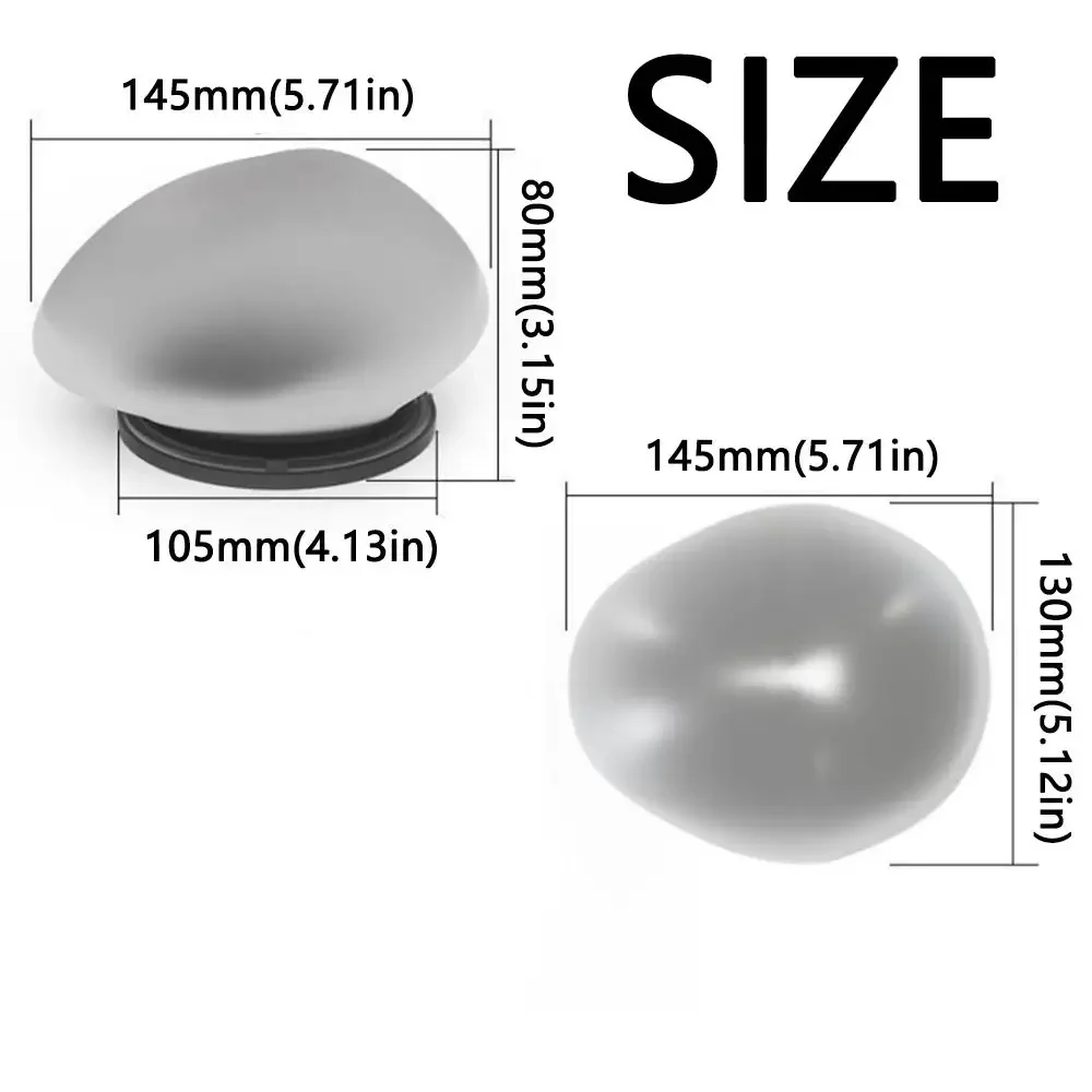 Solar Decorative Lamp Frosted Ground Lamp Outdoor Waterproof Portable Energy Saving Lantern Pebble Lawn Light Home Garden Lamp
