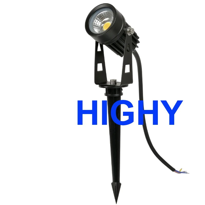 Waterproof Outdoor Garden Lawn Lamps 220V 110V 12V 3W 5W LED Lawn Light Spike Bulb Tuinverlichting Outdoor Lighting for Garden