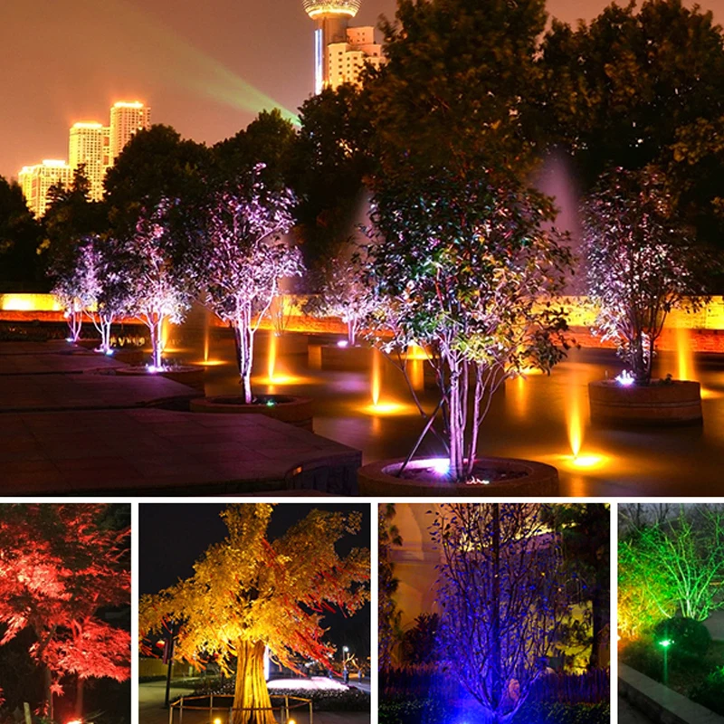Waterproof Outdoor Garden Lawn Lamps 220V 110V 12V 3W 5W LED Lawn Light Spike Bulb Tuinverlichting Outdoor Lighting for Garden