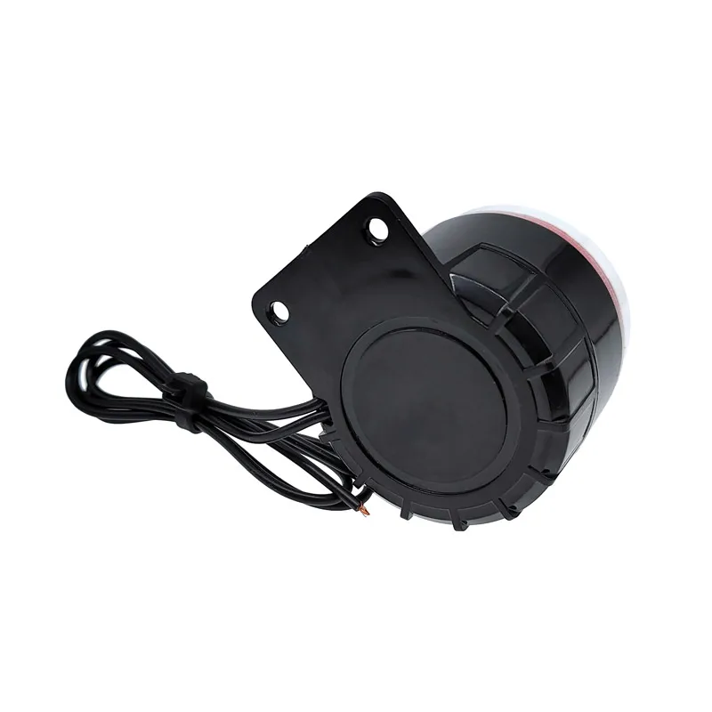 BJ-1K High Decibel Sound Alarm Buzzer Anti-Theft Explosion Electronic Horn with Light 12/24V 220V for Security Systems