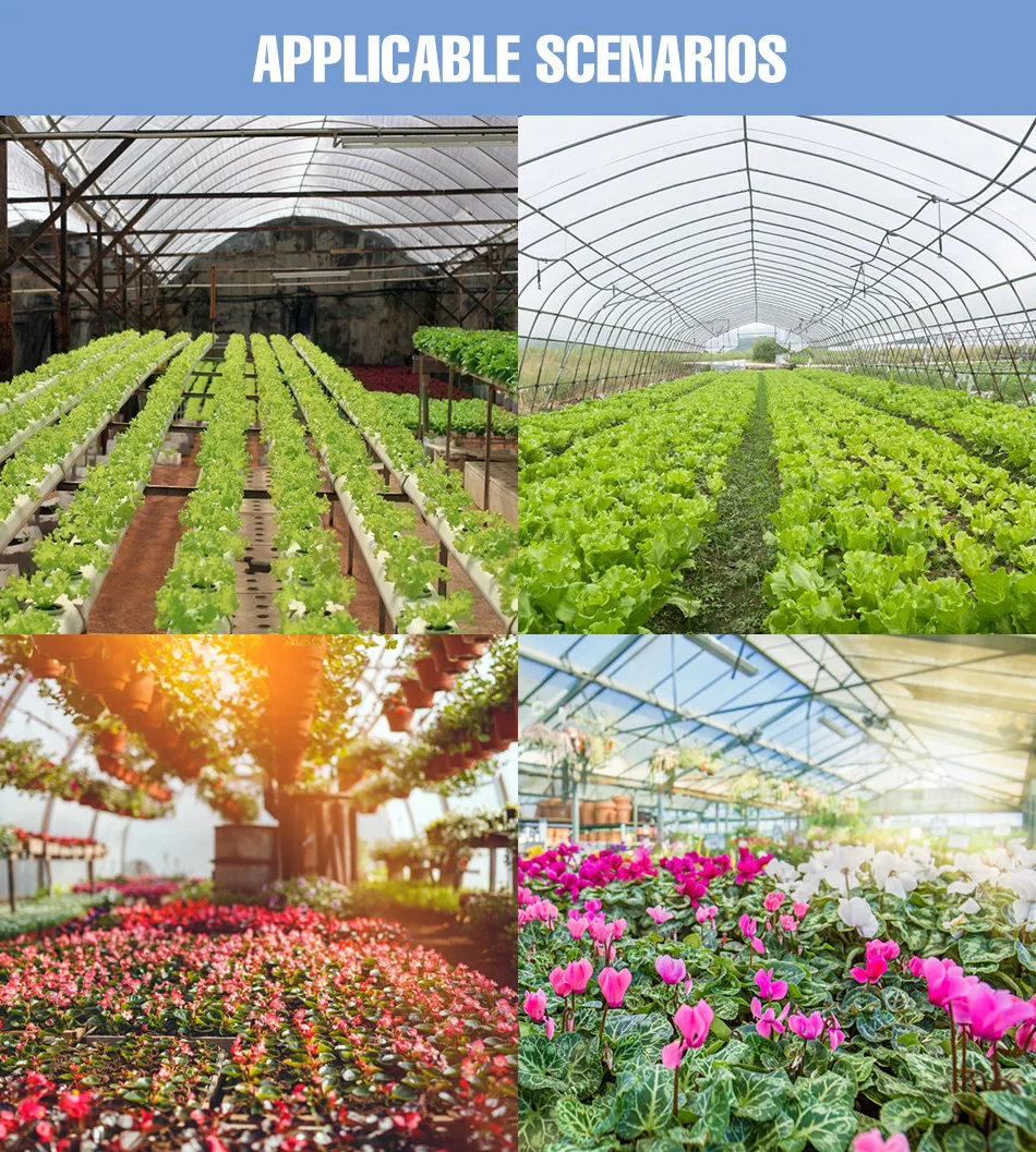 350W E27/E26 LED Growing Lamp Full Spectrum Foldable Plant Fill Lighting For Greenhouse Flower Vegetable Cultivation Hydroponics